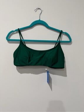 Emerald Green Bralette Bikini Top